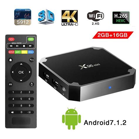 Rovtop X96 Mini Android 71 Os 4k Smart Tv Box Set Top Box 2gb 16gb