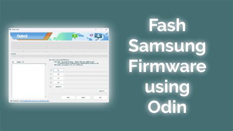 How To Flash Samsung Stock Official Firmware Using Odin