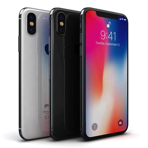 Apple Iphone X All Color 3d Model Ad Iphoneapplemodelcolor