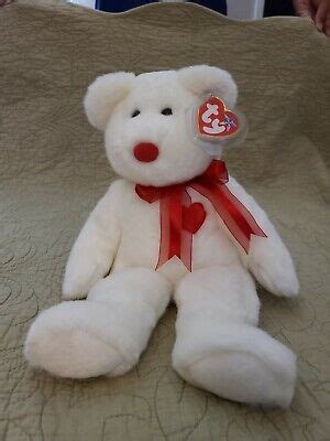 Ty Beanie Baby Valentino Very Unique Red Nose Rare Bear A MUST HAVE