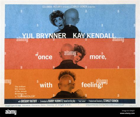 Once More With Feeling Us Lobbycard Top From Left Kay Kendallyul