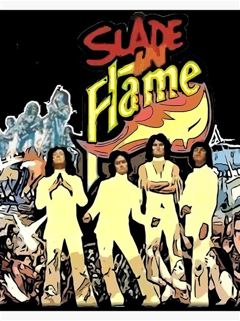 Slade In Flame Film Poster Illustration Classic Poster For Sale By