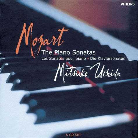 The Piano Sonatas Mitsuko Uchida By Mozart Wolfgang Amadeus Cd X 5