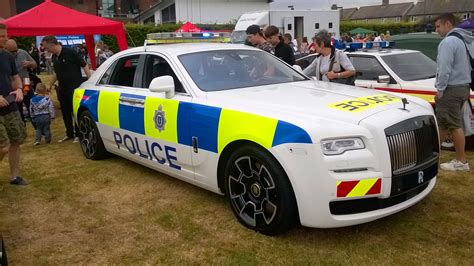 The First Ever Rolls Royce Ghost Police Car Revealed In Sussex