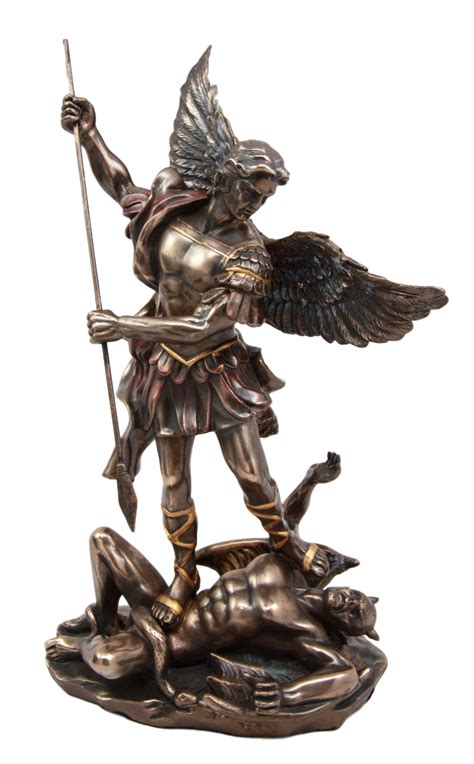 Archangel Saint Michael Victory Over Lucifer Satan Devil