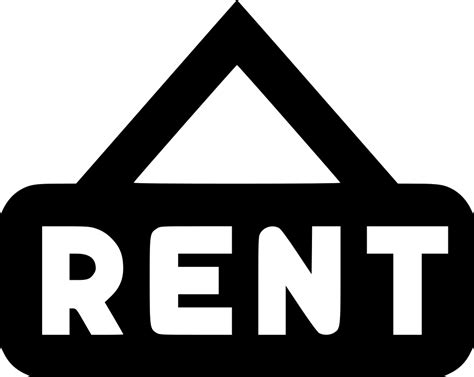 Sign Rent Svg Png Icon Free Download 462856 Onlinewebfontscom