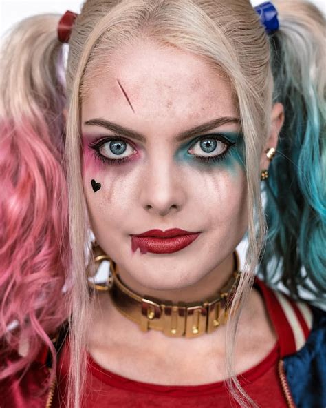 24 Makeup Tutorial Harley Quinn Gaestutorial