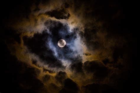 Moon On A Stormy Night Shutterbug