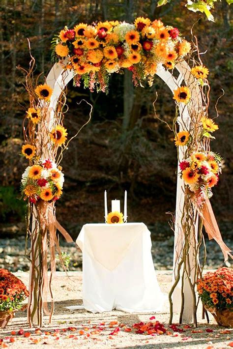 Fall Wedding Decor Guide For 2023 Fall Wedding Arches Fall Wedding