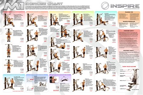 Printable Smith Machine Exercise Chart