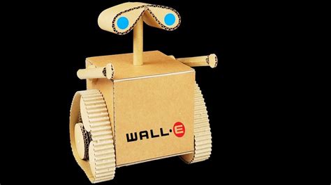How To Make Wall E Robot From Cardboard Cardboard Toys Cardboard