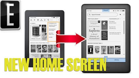 Kindles New Home Screen Full Walkthrough Youtube