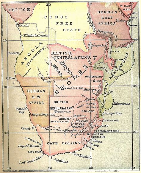 Map Of Rhodesia Historical Maps Map Colonial History