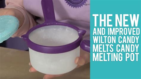 Bring the water to a simmer, then remove from the heat. The New and Improved Wilton Candy Melts Candy Melting Pot ...