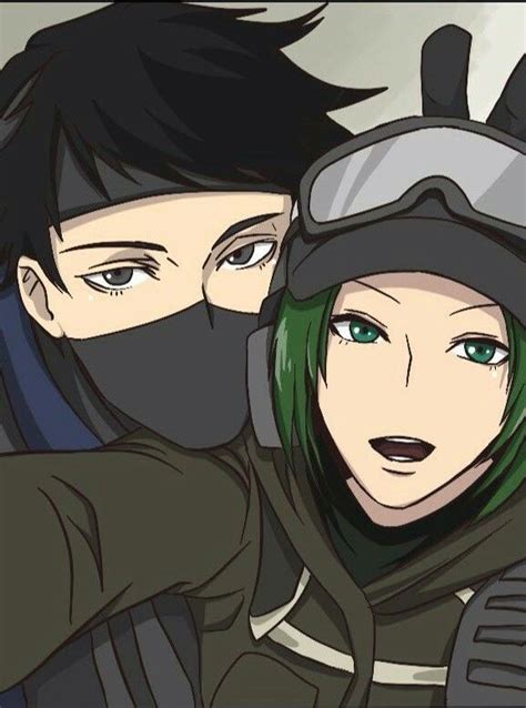 Grom Operative Ela And Sat Operative Echo Rainbow Art Rainbow Six