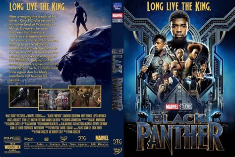 Black Panther 2018 Dvd Custom Cover Black Panther Dvd Cover Design