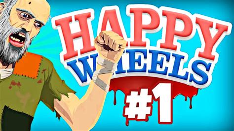 Lets Play Happy Wheels Part 1 Im So Bad At This Game Youtube