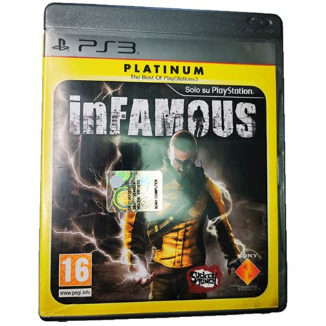 Infamous Platinum Edition Ps3 Pal Ita Magicians Circle International