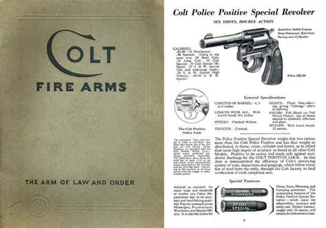Colt 1933 October Revolvers And Pistols Cornell Publications