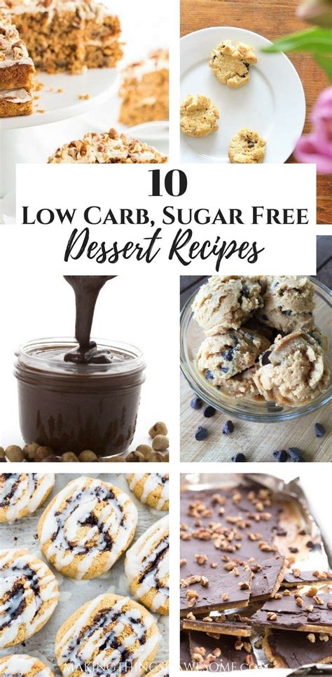 May 26, 2020 · the post sugar free low carb ice cream was first published in june 2019. 10 Low Carb, Sugar Free Dessert Recipes: Round-Up | Sugar free recipes desserts, Sugar free ...