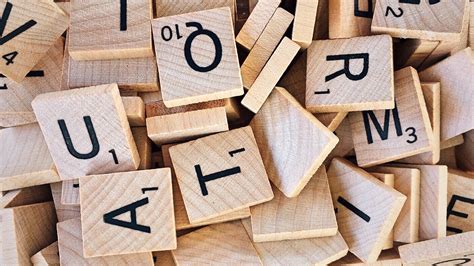 Pile Of Scrabble Letter Pieces · Free Stock Photo
