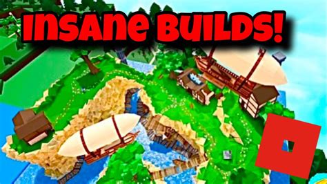 Insane Builds In Babft Roblox Build A Boat For Treasure Youtube