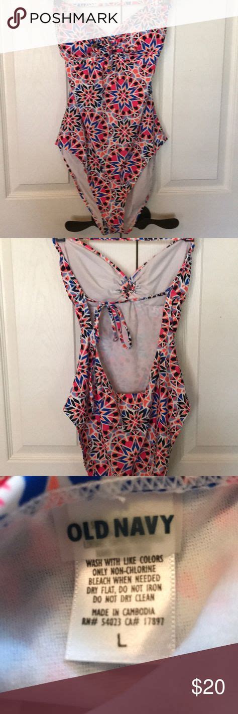 Swimsuit Old Navy Multicolored Swimsuit Size Large Never Worn Old Navy