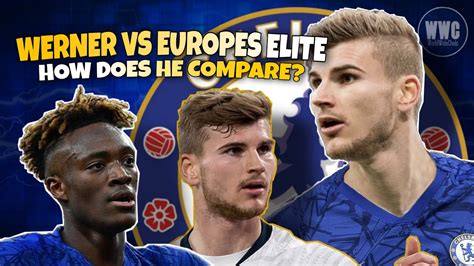 The detailed stats tab shows a player's total appearances, goals, cards and cumulative minutes of play for each competition, and indicates the season in which it occurred. TIMO WERNER STATS V 5 TOP SCORERS IN EUROPE | CHELSEA TOP ...