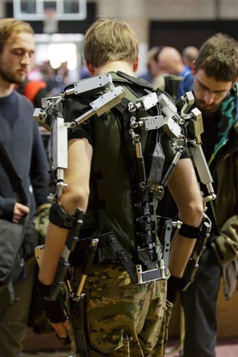 Just Some Cool Shit Exosuit Armor Concept Powered Exoskeleton