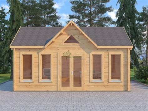 This means it is likely to have stronger weather protection than the other methods. Somerset Clockhouse 6m x 4m - Ultimate Log Cabins Superior ...
