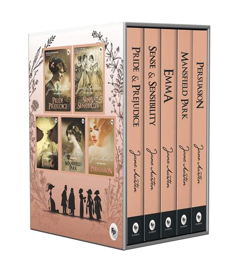 Greatest Works Of Jane Austen Set Of 5 Books By Jane Austen English