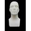 Abstract Male Mannequin Head Light Weight Style Display PS M WH 