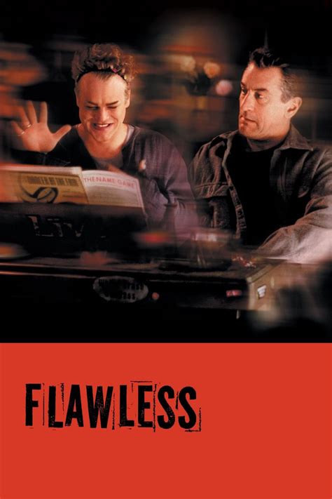 Flawless 1999 Posters — The Movie Database Tmdb