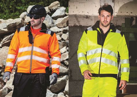 new high visibility workwear from portwest s stylish pw3 range pennline