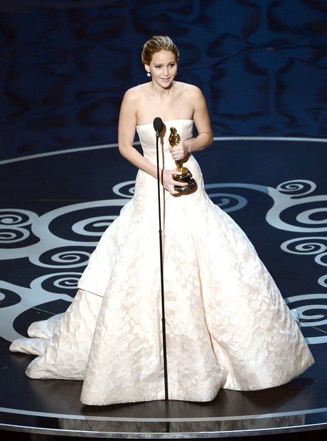 Jennifer Lawrence Best Actress Winner Oscars 2013 The