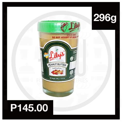 Lilys Peanut Butter Classic 296g Shopee Philippines