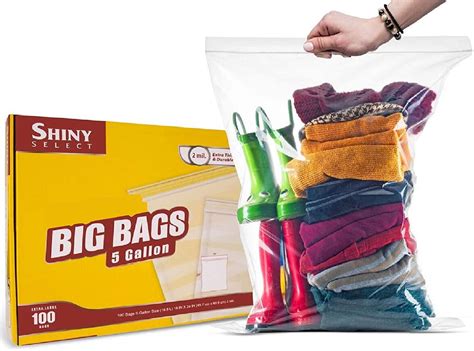Extra Large Super Big Bags Jumbo Clear Storage Plastic Bags 18x24 5