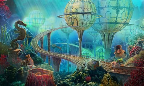 Under Water By Ameli Lin On Deviantart Fantasy City Fantasy Castle