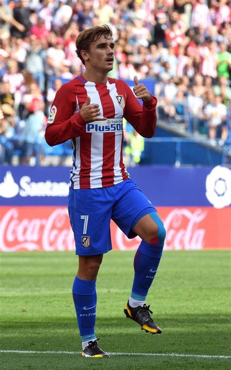 Rated 5.00 out of 5. Griezmann. Atletico de Madrid 16/17 home soccer jersey ...