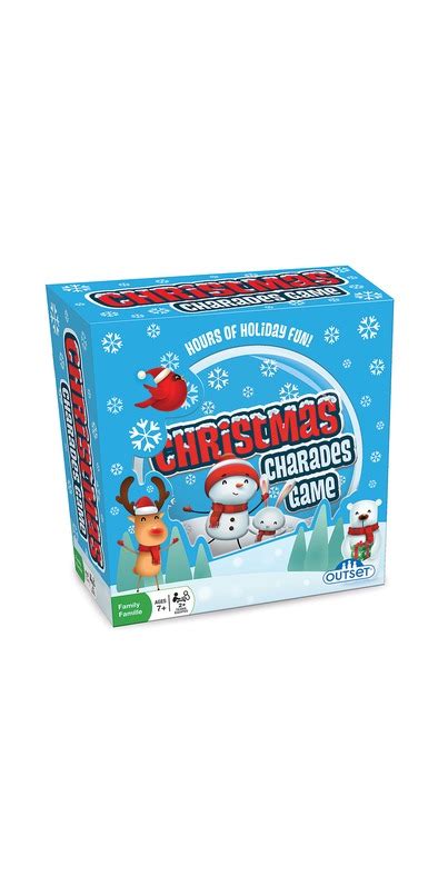 Buy Outset Media Christmas Charades Game Tin At Well Ca Free Shipping 35 In Canada