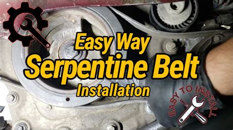 How To Install Serpentine Belt On Lincoln Mkx 37l 35l Fordedge With
