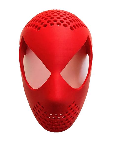 Buy Cosplay Life Life 3d Printed Spider Man Face Shell Pla Spiderman Online At Desertcartkuwait