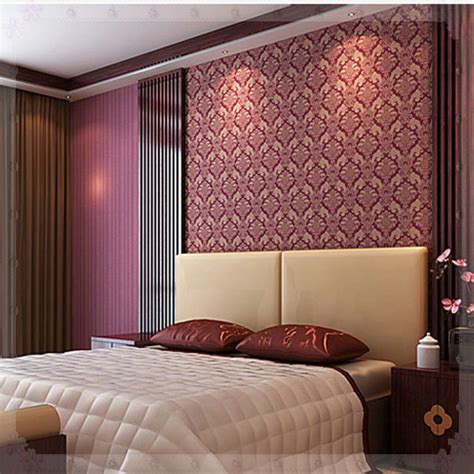 3d rendering wall paper interior design in beijing, china. Living Room Bedroom Wallpapers PVC