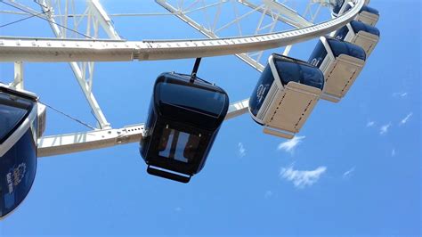 The Vip Luxury Gondola On The Seattle Great Wheel Youtube