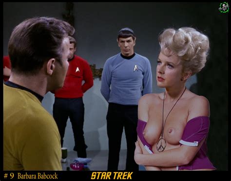 Post Barbara Babcock Gazomg James T Kirk Leonard Nimoy Mea Spock Star Trek William