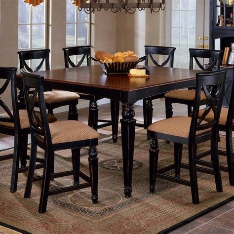 Dinning tables made by oak, ash veneer,birch, bamboo, glass are offered at affordable prices. Hillsdale Northern Heights Counter Height Dining Table in ...