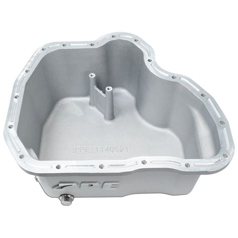 Engines And Components Ppe High Capacity Cast Aluminum Oil Pan Black