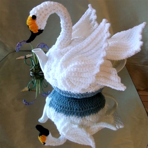 Swan Made Of Crochet Free Crochet Patterns