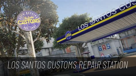 Los Santos Custom Repair Station Fivem Mlo Youtube