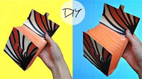 How To Make A Paper Wallet With 7 Pockets Easy Way Origami Wallet